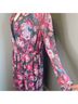 Torrid 99% Polyester 1% Other 100% Polyester Floral Pink Casual Dress Size 2X - photo 8
