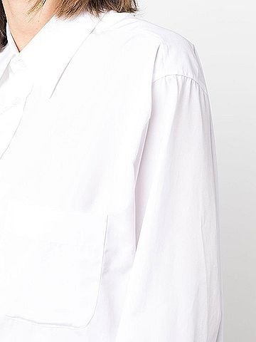 Maison Margiela Women's Longline Poplin Shirt (view 2)