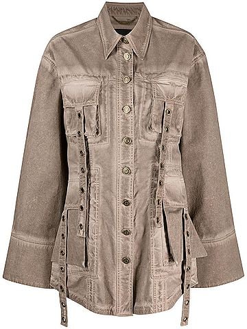Blumarine Women's Coats Brown (view 1)