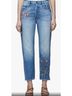FRAME Denim 100% Cotton Graphic Blue Jeans Size 30 - photo 12