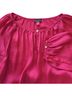Vince Camuto 100% Polyester Solid Pink Long Sleeve Blouse Size S - photo 2