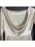 Line & Dot 97% Polyester 3% Spandex 100% Polyester White Cocktail Dress Size S - photo 9