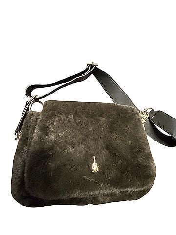 Isaac Mizrahi Leather Crossbody Bag (view 1)