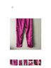 Jonathan Simkhai Solid Pink Burgundy Cargo Pants Size 4 - photo 8