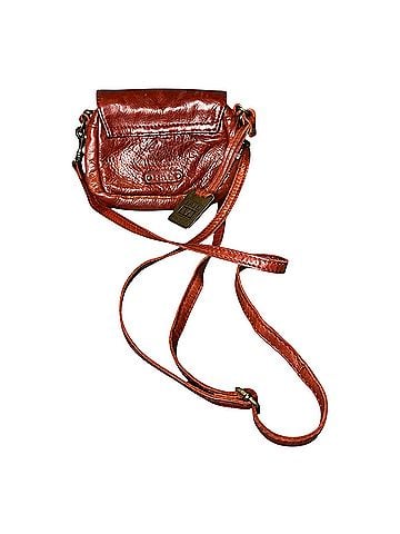 FRYE mini Brooklyn red studded Leather Crossbody Bag (view 2)