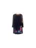 Desigual Floral Blue Multi Color Casual Dress Size L - photo 1