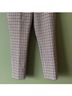 Theory 52% Polyester 43% Wool 4% Elastane 1% Polyamide 100% Cupro Checkered-gingham Multi Color Dress Pants Size 6 - photo 6