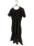 Milly 100% Other Polka Dots Black White Cocktail Dress Size S - photo 1