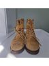Sézane 100% Leather 100% Rubber 100% Leather Brown Tan Ankle Boots Size 6 - photo 3