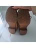 Sézane 100% Leather 100% Rubber 100% Leather Brown Tan Ankle Boots Size 6 - photo 5