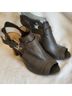 Fioni Gray Brown Sandals Size 7 - photo 4