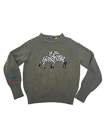 Polo by Ralph Lauren Intarsia Knit Sweater Pullover Sweater (view 1)