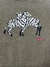 Polo by Ralph Lauren Aztec Or Tribal Print Zebra Print Green Pullover Sweater Size S - photo 4
