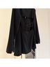 Danielle Bernstein Solid Black Blazer Size S - photo 7