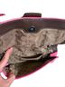 Coach 100% Leather Solid Pink Brown Leather Shoulder Bag One size - photo 3
