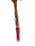 Coach 100% Leather Solid Pink Brown Leather Shoulder Bag One size - photo 5