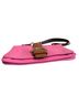 Coach 100% Leather Solid Pink Brown Leather Shoulder Bag One size - photo 6