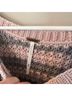 Free People 100% Cotton Stripes Gray Pink Casual Sweaters Size M - photo 4