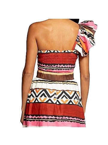 Eva Franco Pleated Tulum Casual Dress (view 2)