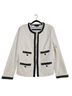 Talbots Solid White Black Blazer Size 14 - photo 10