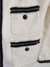 Talbots Solid White Black Blazer Size 14 - photo 4