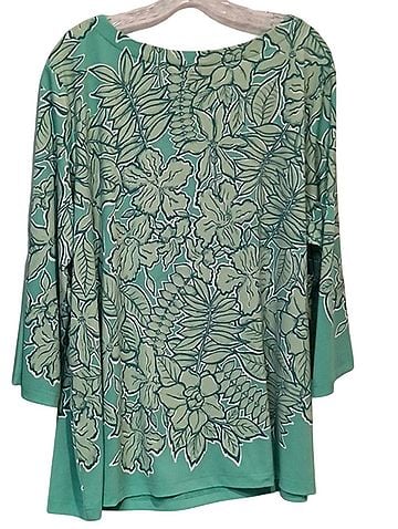 Bob Mackie Wearable Art Long Sleeve Blouse (view 2)