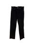 Maje Solid Black Jeans Size 8 - photo 3