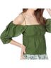 Vince. Green Short Sleeve Blouse Size S - photo 4