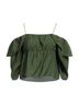 Vince. Green Short Sleeve Blouse Size S - photo 5