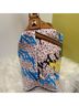 L.A.M.B. Floral Graphic Yellow Blue Leather Shoulder Bag One size - photo 5