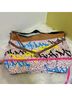 L.A.M.B. Floral Graphic Yellow Blue Leather Shoulder Bag One size - photo 8