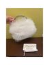 Badgley Mischka 100% Polyester White Clutch One size - photo 9