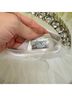 Badgley Mischka 100% Polyester White Clutch One size - photo 7