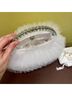 Badgley Mischka 100% Polyester White Clutch One size - photo 6