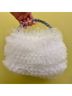 Badgley Mischka 100% Polyester White Clutch One size - photo 4