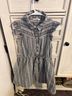 BCBGeneration Stripes Gray Casual Dress Size S - photo 4