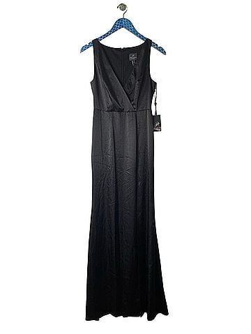 Adrianna Papell Hanmered Satin  Cocktail Dress (view 1)
