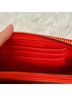 MICHAEL Michael Kors 100% Leather Solid Red Orange Leather Wallet One size - photo 7