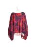 Natori 100% Viscose Floral Multi Color Blouse Size XL - photo 2