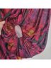 Natori 100% Viscose Floral Multi Color Blouse Size XL - photo 4