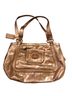 Coach 100% Leather Gold Pink Leather Shoulder Bag One size - photo 1
