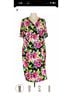Kasper Floral Multi Color Cocktail Dress Size 3X - photo 6