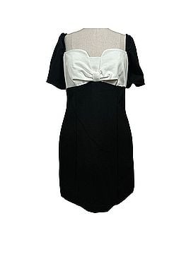 Anthropologie Maeve Bow-Front Shift Mini  Cocktail Dress (view 2)