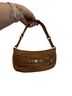 Charles David Brown Leather Shoulder Bag One size - photo 1