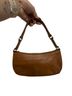 Charles David Brown Leather Shoulder Bag One size - photo 2