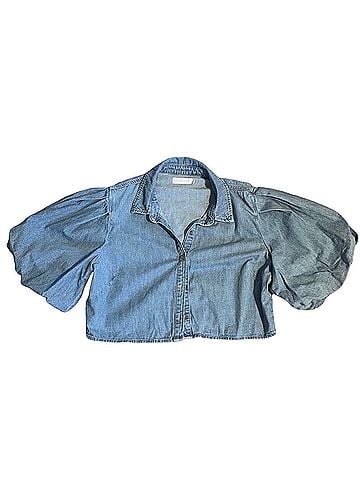Jonathan Simkhai Standard Short Sleeve Button-Down Shirt (view 2)
