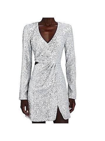 Jonathan Simkhai Conrad Sequin Mini Dress Cocktail Dress (view 1)