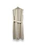 Marina Moscone Solid Ivory Tan Vest Size M - photo 4