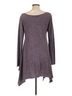 Vocal Purple Long Sleeve Blouse Size L - photo 2
