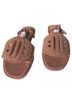 Maje 100% Leather Brown Sandals Size 6 1/2 - photo 5
